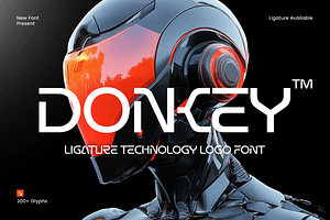 Donkey - Ligature Technology Font