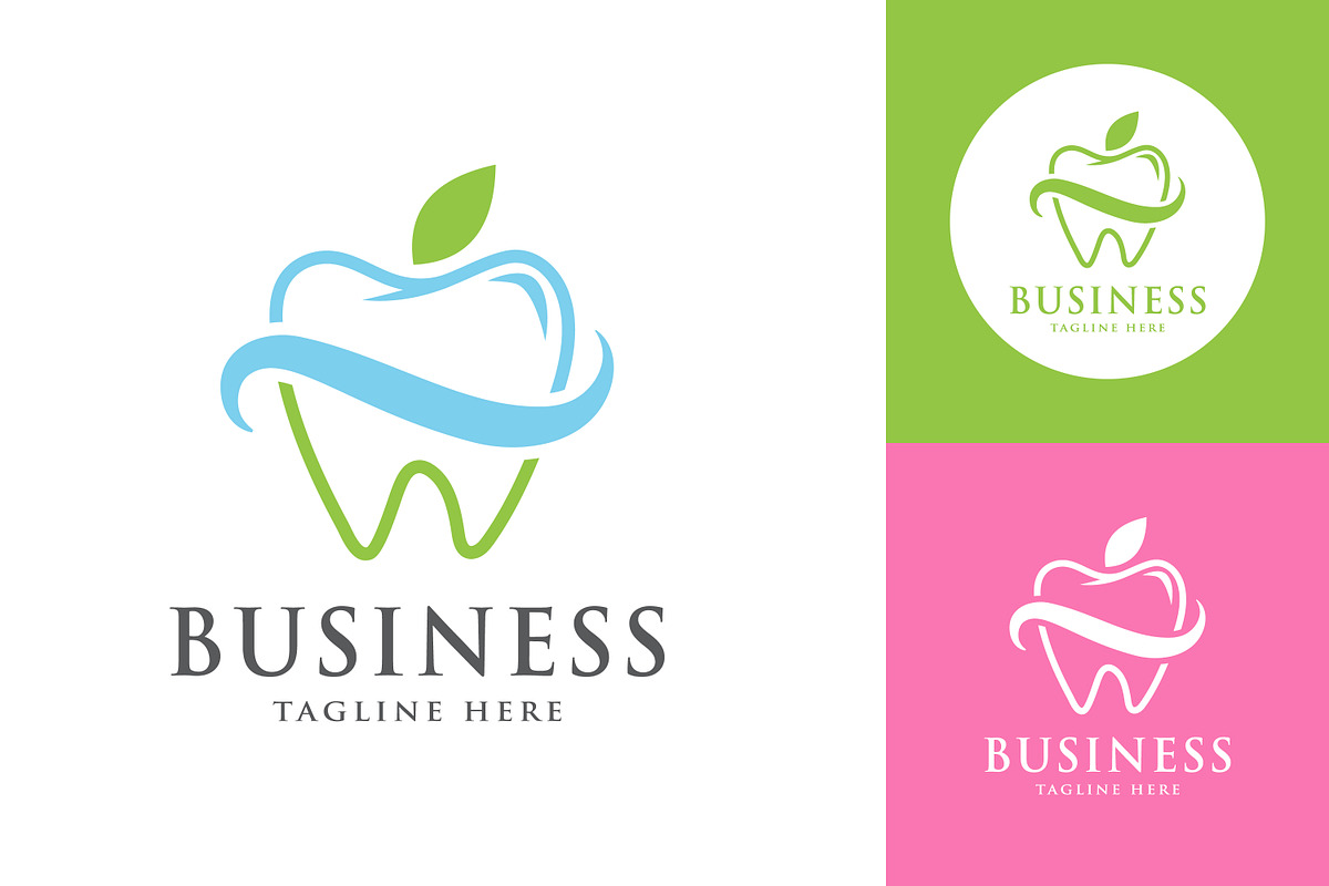 Apple Tooth Logo Design, a Branding & Logo Template by Saba Vector