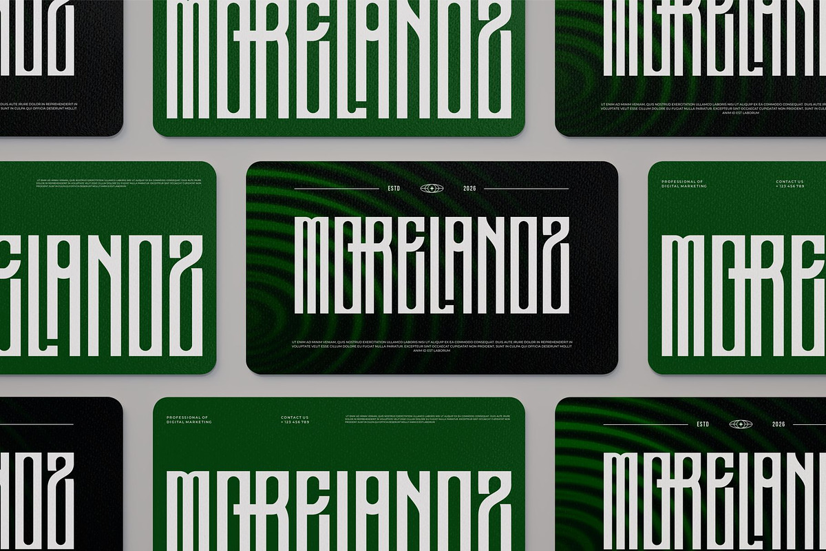 Saneoz || Modern Condensed Dosplay, a Sans Serif Font by Ermedia Studio (Photo 9 of 10)