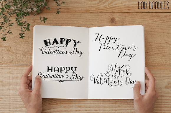 Valentines Day Text Overlays preview 2