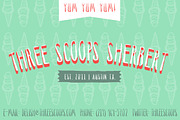 Mignonette, a Sans Serif Font by Magpie Paper Works (Thumbnail 4 of 5)