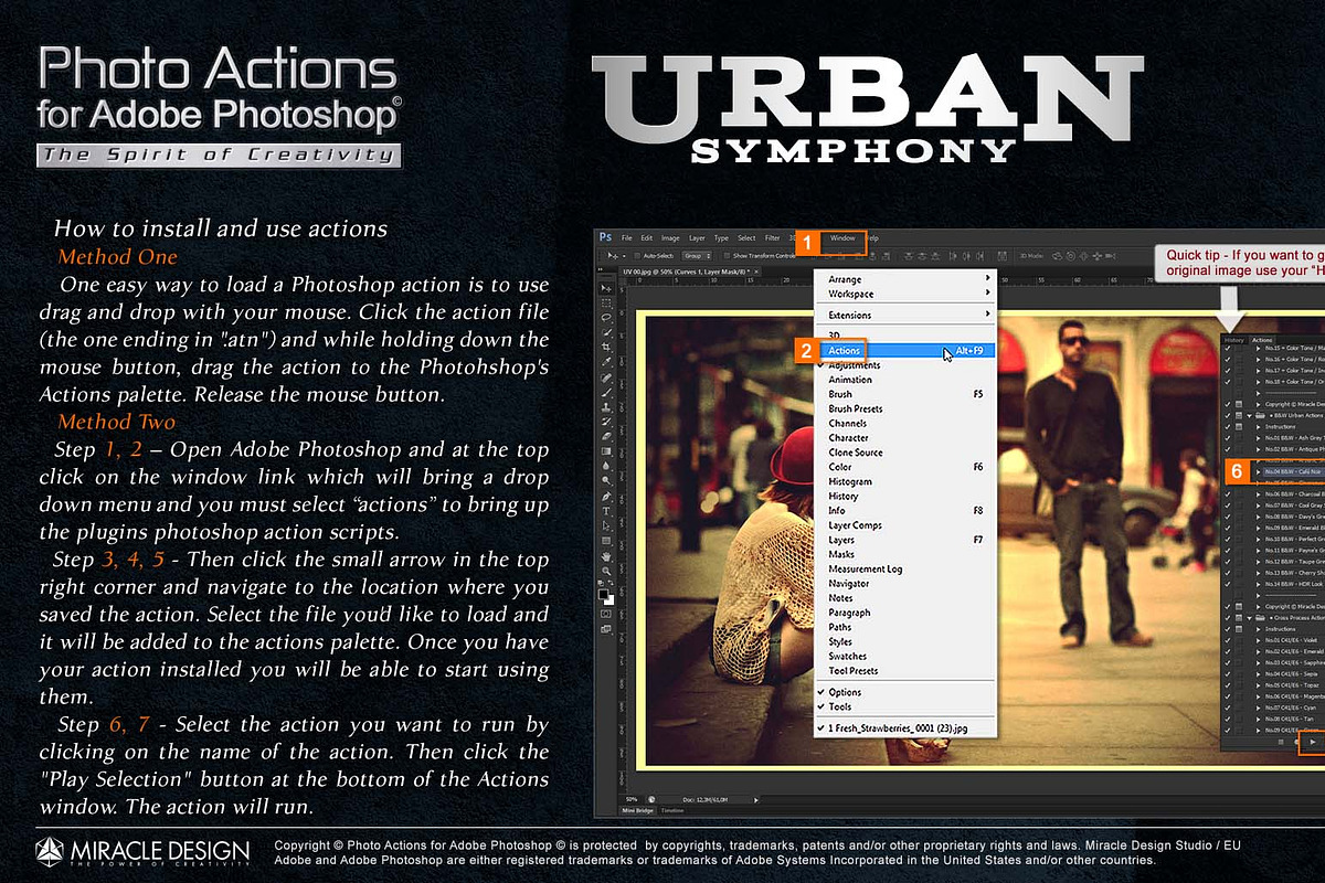Actions for Photoshop / Urban, an Action Add-On by Miracle_Design (Photo 17 of 17)