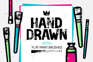 Flat Paint Brushes