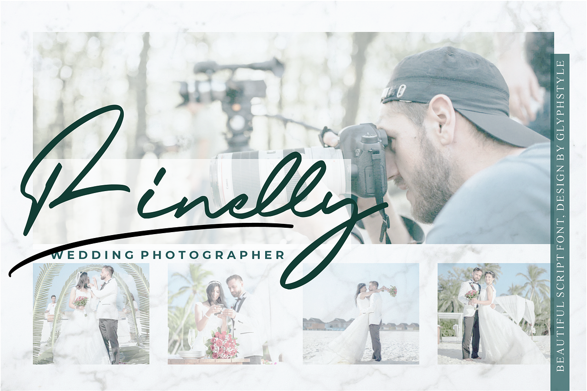 Felisha Roseland Script Font, a Script Font by Glyphstyle (Photo 6 of 12)