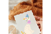 Whimsical Silly Goose bundle, an Animal Illustration by Oleksandra Illustrates (Thumbnail 10 of 18)