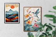 70 Minimalist Art Print Gallery, a Background Graphic by Muzi pear studio (Thumbnail 2 of 8)