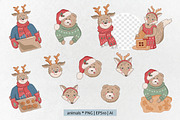 Christmas bakery collection. Vector, a Food Illustration by VaraNa Art (Thumbnail 2 of 20)