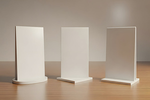 White Rectangular Product Display, a Business Photo by amjadjack