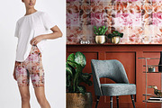 Flower and Plaid Allover Pattern, a Pattern Graphic by Gullenda (Thumbnail 6 of 6)