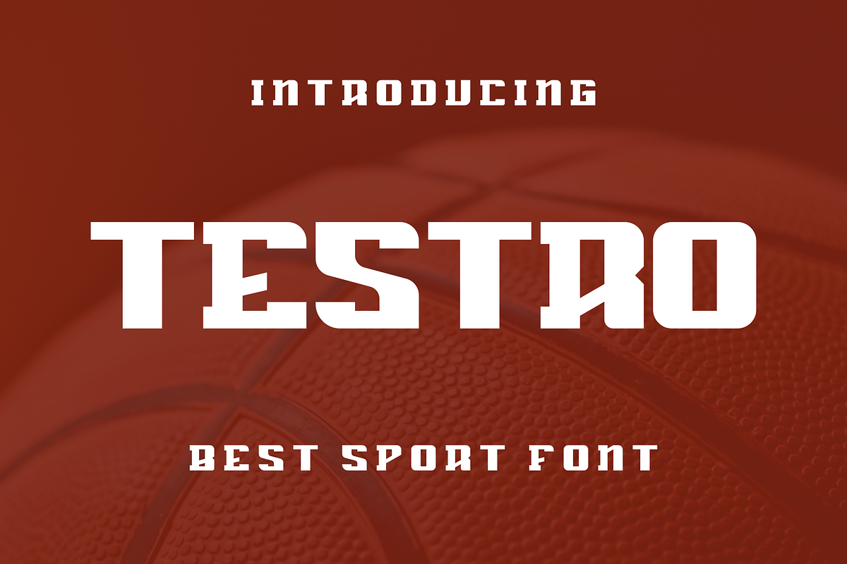 Testro Font, a Serif Font by Jhon.aburame (Photo 1 of 5)