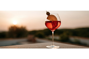 Elegant Aperol Spritz Cocktail at, a Food & Drink Photo by piter.goskov
