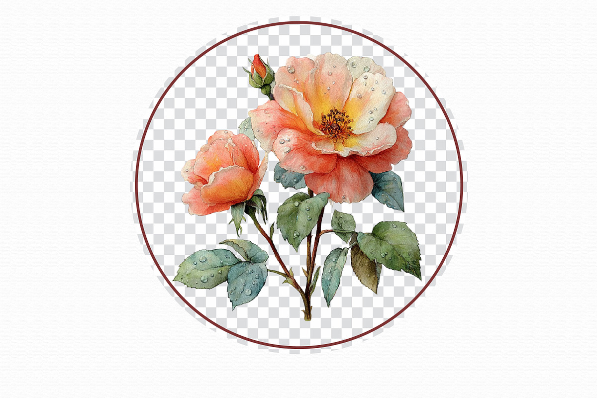 Spring Garden Clipart, an Illustration by Libby Wishes (Photo 6 of 7)