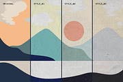 Vintage Postcard Press, a Layer Style Add-On by pixelbuddha.net (Thumbnail 3 of 12)
