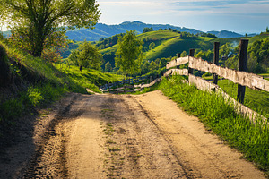 Stunning spring countryside scenery, a Nature Photo by Alpine Dreams