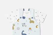 Dino in space - patterns collection, a Pattern Graphic by vatrushkaprint_store (Thumbnail 4 of 4)