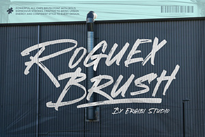 Roguex Brush - Powerful Font
