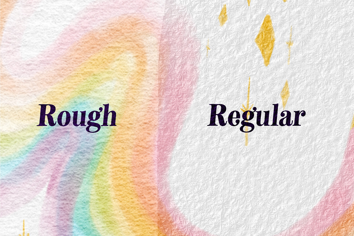 Watercolor Paper Texture Templates, a Layer Style Add-On by Dear Darling Design (Photo 5 of 6)