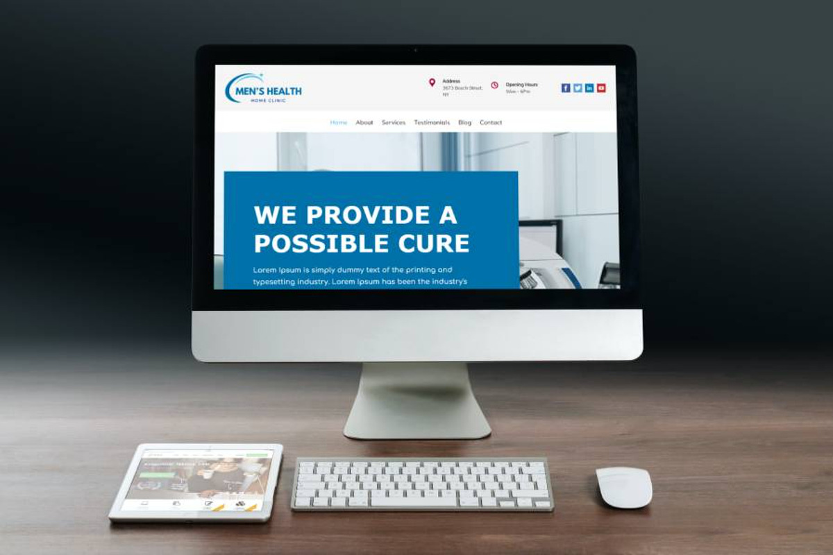 Men's Health WordPress Theme - Health & Medical Template preview 5
