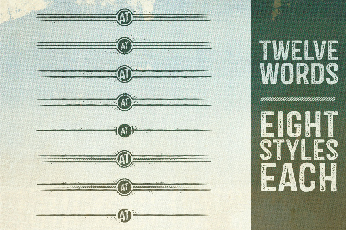 Castor Catchword Dividers preview 4