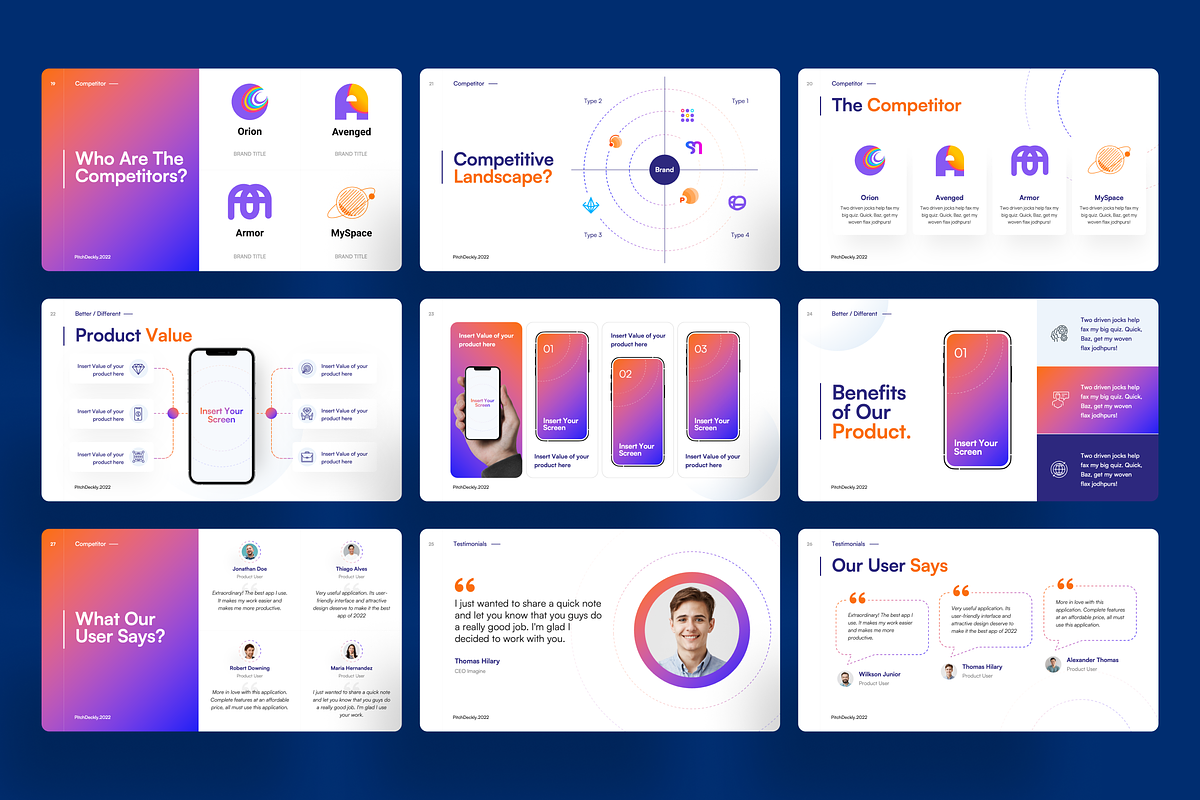 Deckly - Pitch Deck Presentation, a Presentation Template by Illustraly Design (Photo 6 of 8)