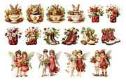 Vintage Strawberry Clipart, an Object Illustration by Digital Xpress (Thumbnail 7 of 7)