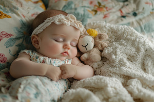 Carefree sleep for a little baby, a Photo by Pavel_design