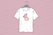Cute Kawaii Male organ Characters, a Decorative Illustration by Palau (Thumbnail 2 of 12)