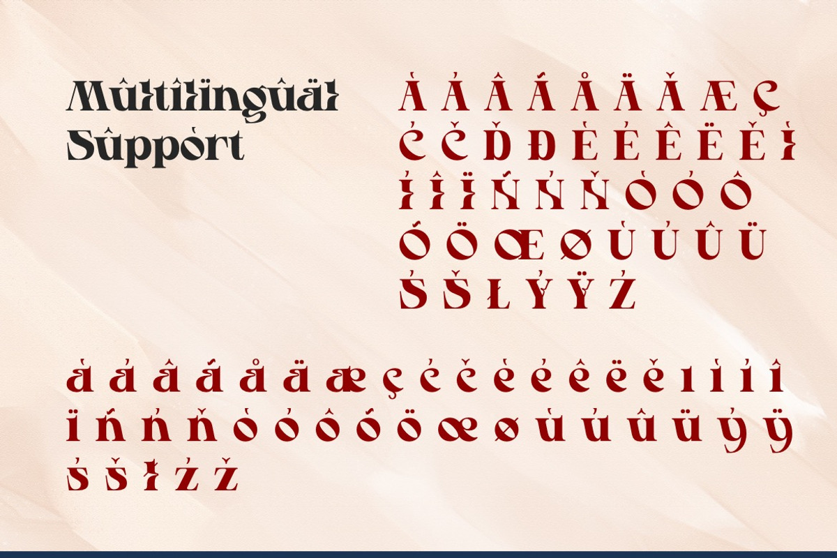 Ruigslay - Serif Retro Font, a Serif Font by Dhabee (Photo 6 of 16)