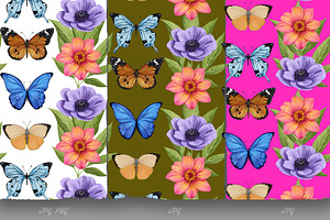 Butterfly Collection/Pattern Design