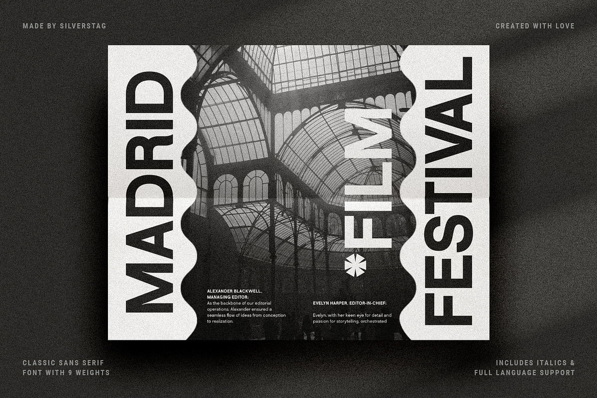 Silver Archer - An 18-Font Chic Sans, a Sans Serif Font by SilverStag Type Foundry (Photo 12 of 14)