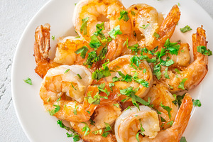 Golden Spanish Fried Shrimps, a Food & Drink Photo by Alexander Prokopenko