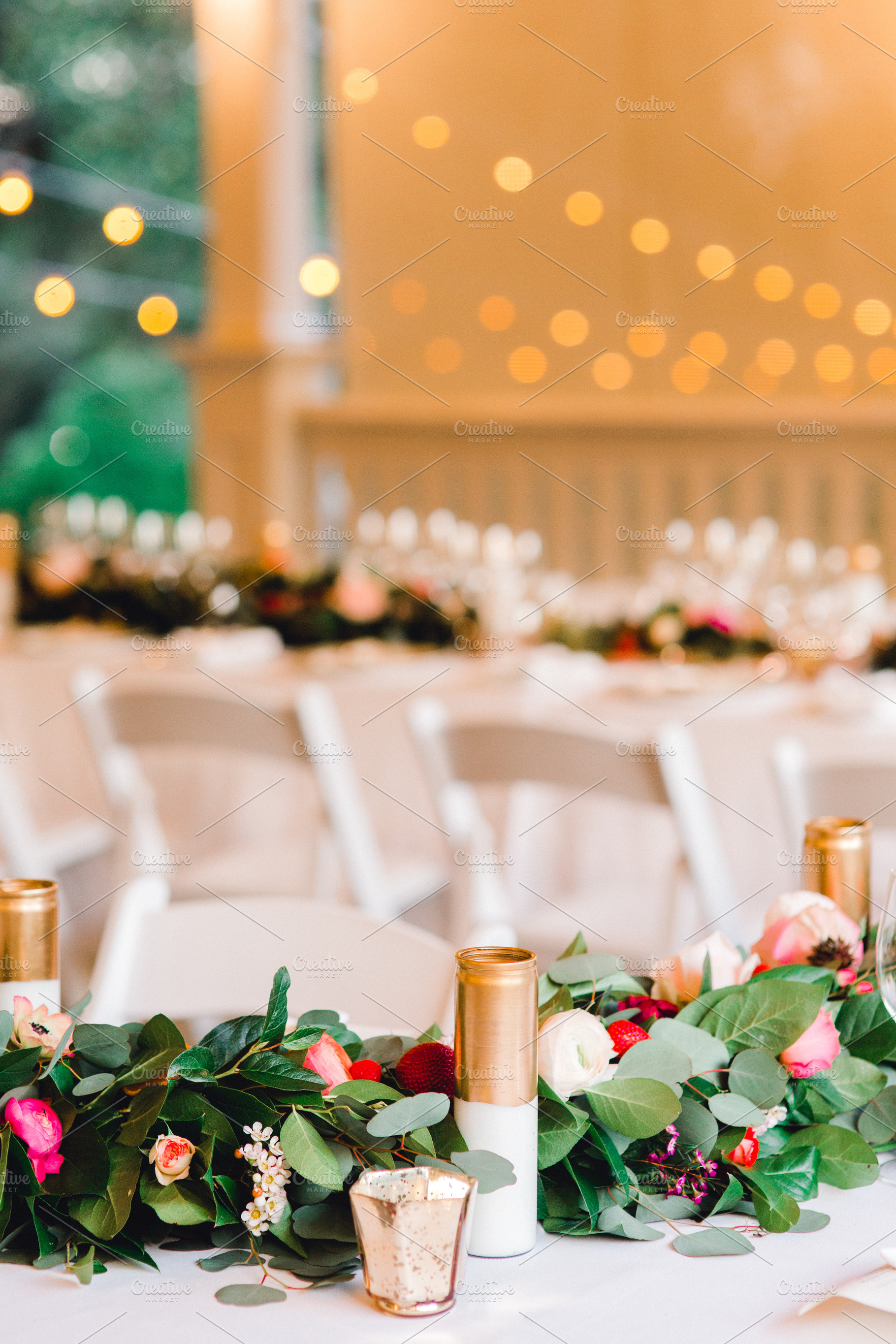 Wedding Reception Table Decor, a Food & Drink Photo by S Hopkins Photo