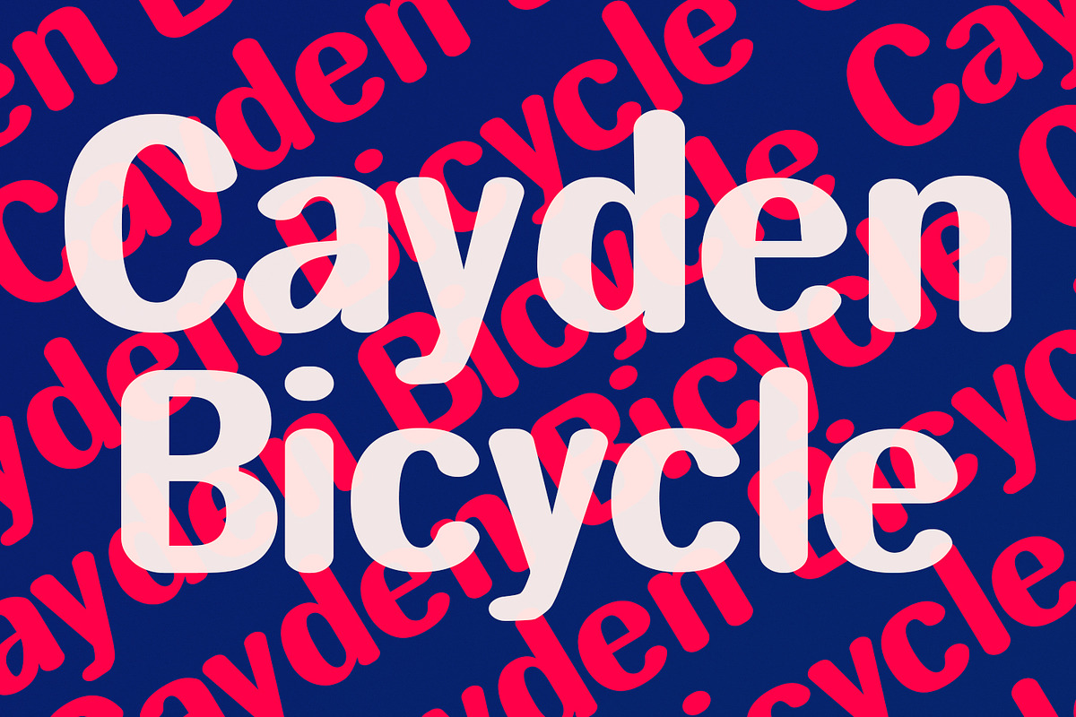 Takeda Sans Display Font Rounded, a Sans Serif Font by Maulana Creative (Photo 6 of 6)