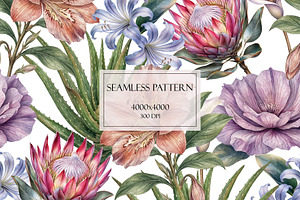 Seamless floral pattern