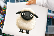 Quirky Farm Animals Clipart Png, a Transportation Illustration by SinaCreation (Thumbnail 5 of 9)