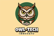 Wise Owl Innovations, an Animal Illustration by Izdihaar_Studio (Thumbnail 3 of 3)