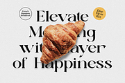 Sunny Paradise - Decorative Typeface, a Serif Font by Windfall Co (Thumbnail 5 of 11)