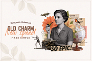 Oh So Vintage Collage Creator, an Object Graphic by SNIPESCIENTIST (Thumbnail 2 of 30)