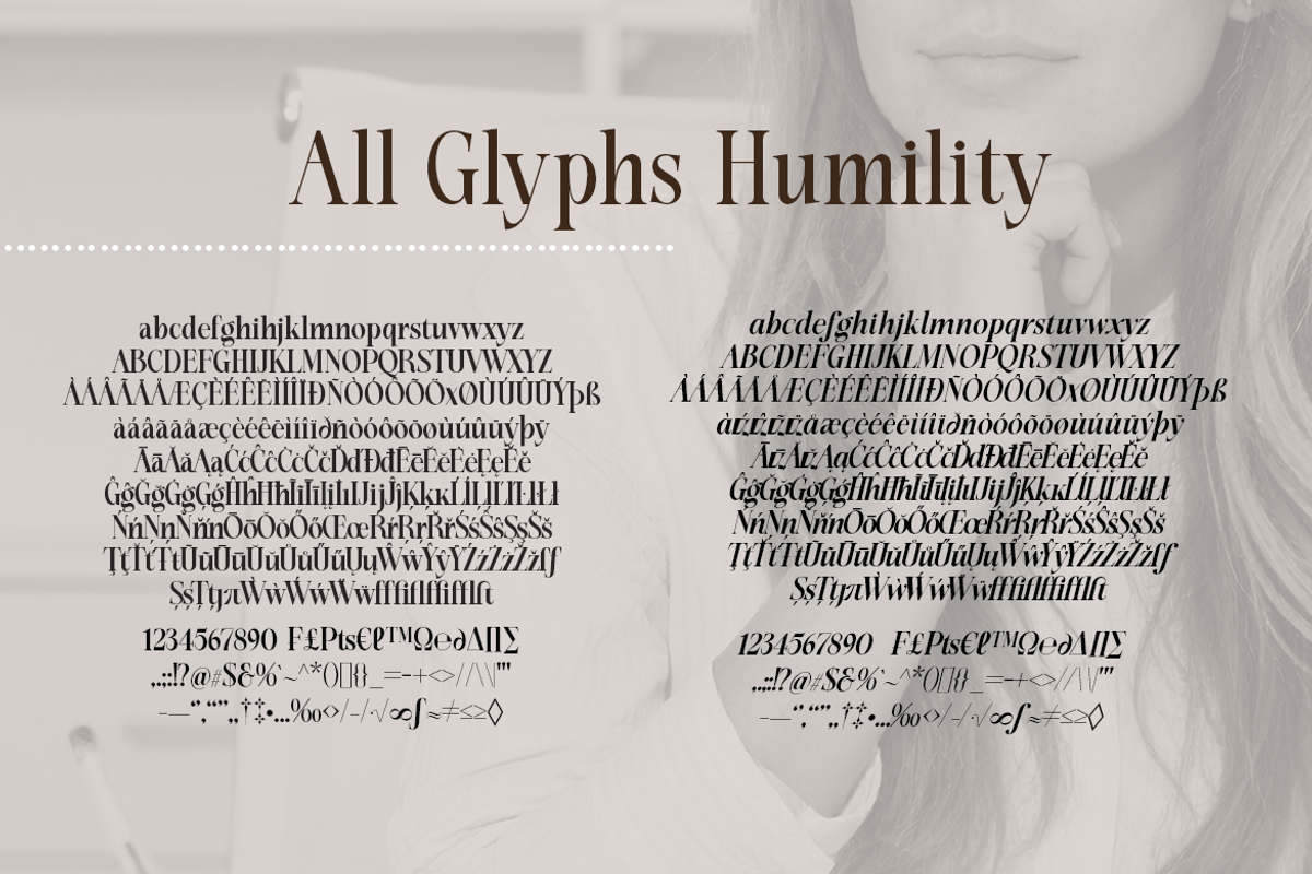 Humility, a Serif Font by groens (Photo 6 of 6)