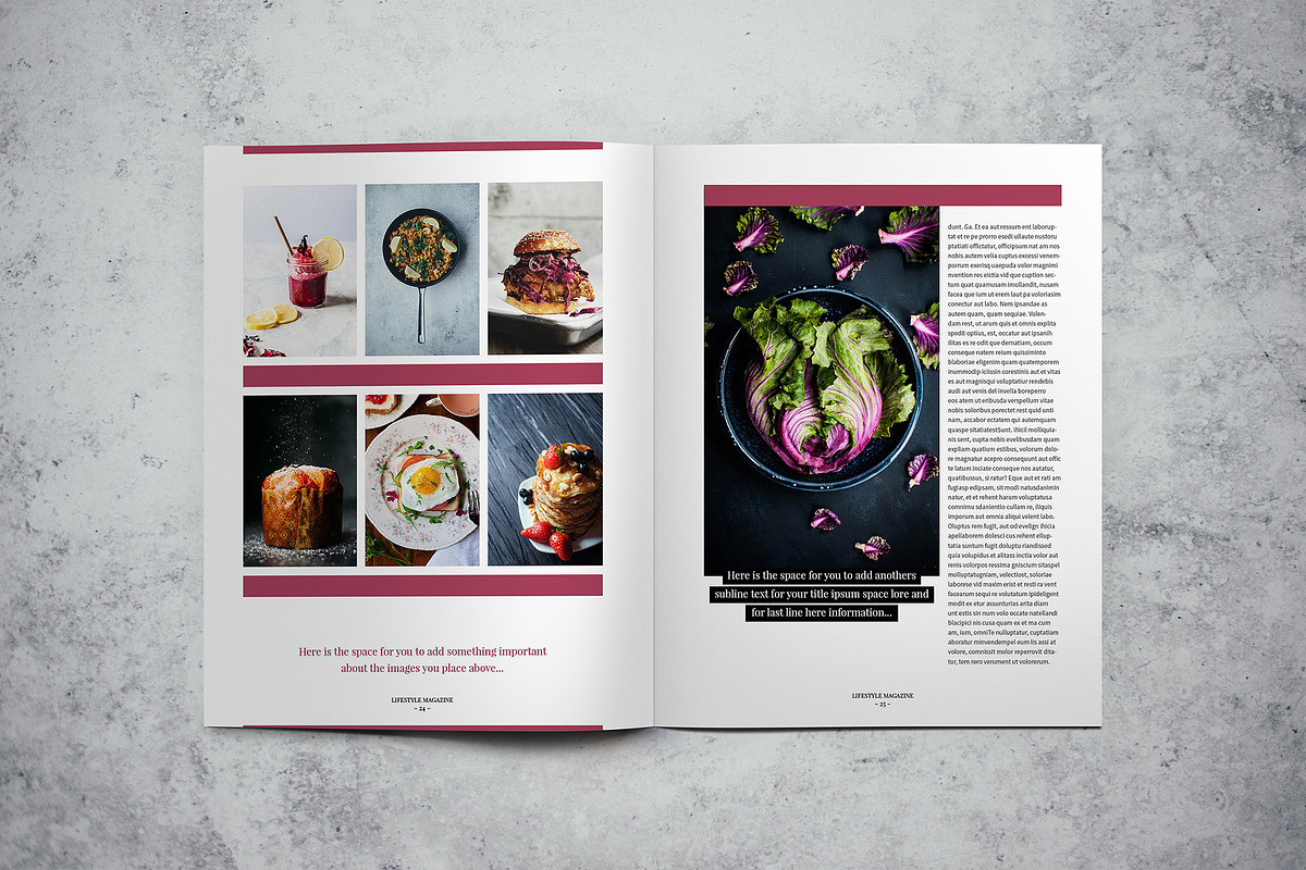 Lifestyle Magazine Indesign Template, a Magazine Template by Luuqas Design (Photo 14 of 17)