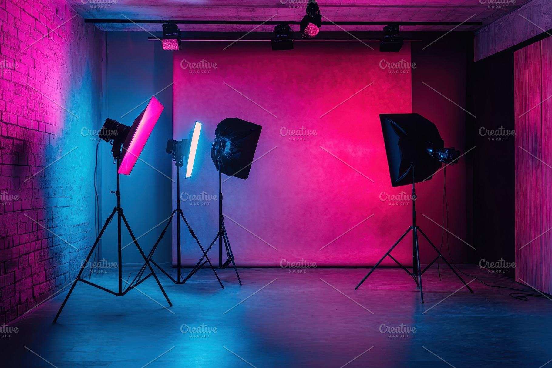 Professional studio setup with vibra, a Photo by Iftikhar Alam
