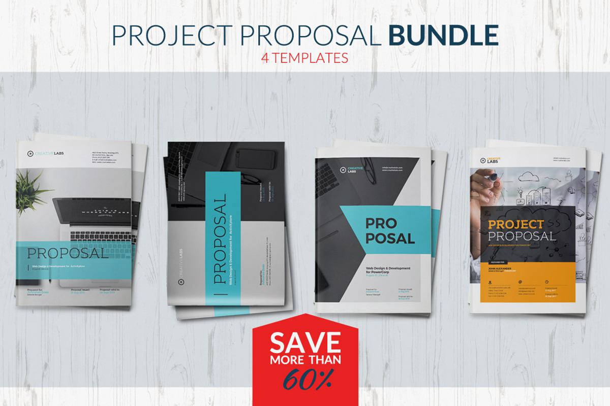 Proposal Bundle, a Brochure Template by Sabin (Photo 1 of 6)