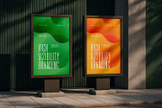Outdoor Advertising Stand Mockup Set, a Mockup by dpi (Thumbnail 6 of 10)