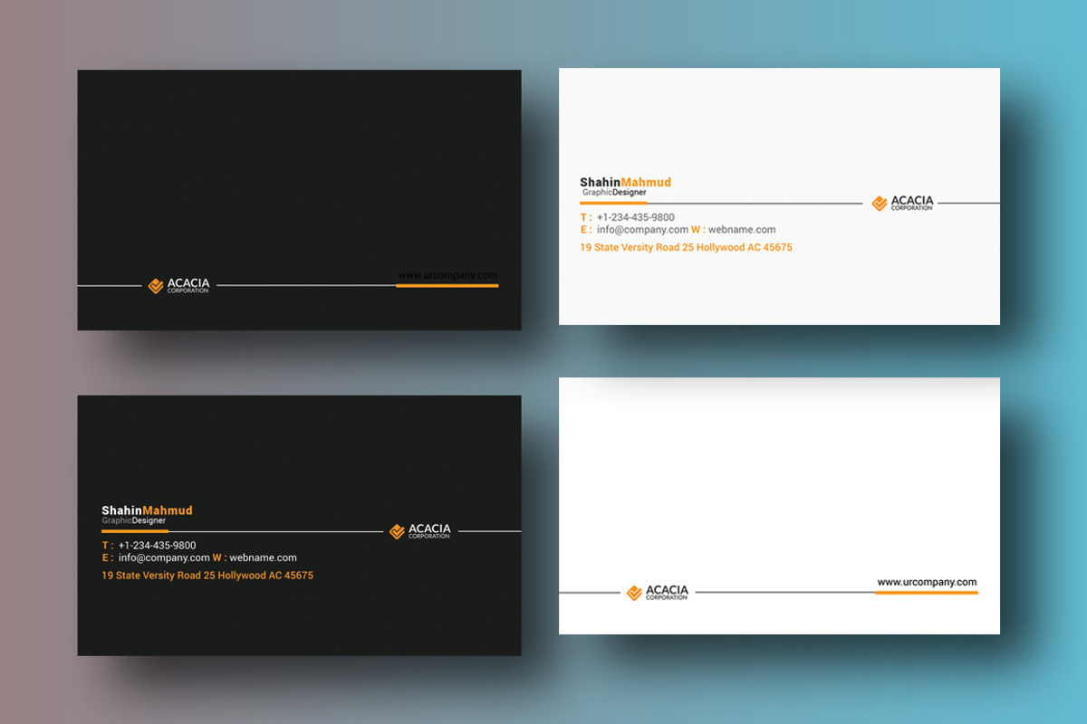200 BUSINESS CARDS(BUNDLE) ONLY $59, a Business Card Template by DesignGhar (Photo 16 of 21)