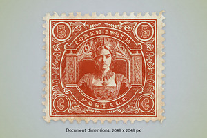 Editable Postage Stamp Templates