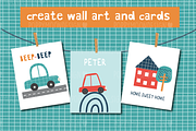 Traffic clipart set, a Decorative Illustration by Poppymoondesign (Thumbnail 2 of 3)