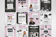 Personal Brand Instagram Template, a Social Media Template by ZenSocialDesigns (Thumbnail 2 of 9)