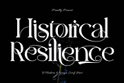 Historical Resilience - Elegant Font, a Serif Font by 177Studio (Thumbnail 1 of 8)