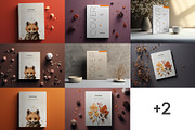 Magazine, Book Cover Mockup, a Books & Magazine Mockup by dpi (Thumbnail 2 of 12)