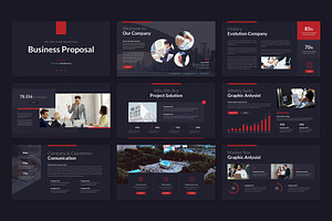 Red9 Powerpoint Template